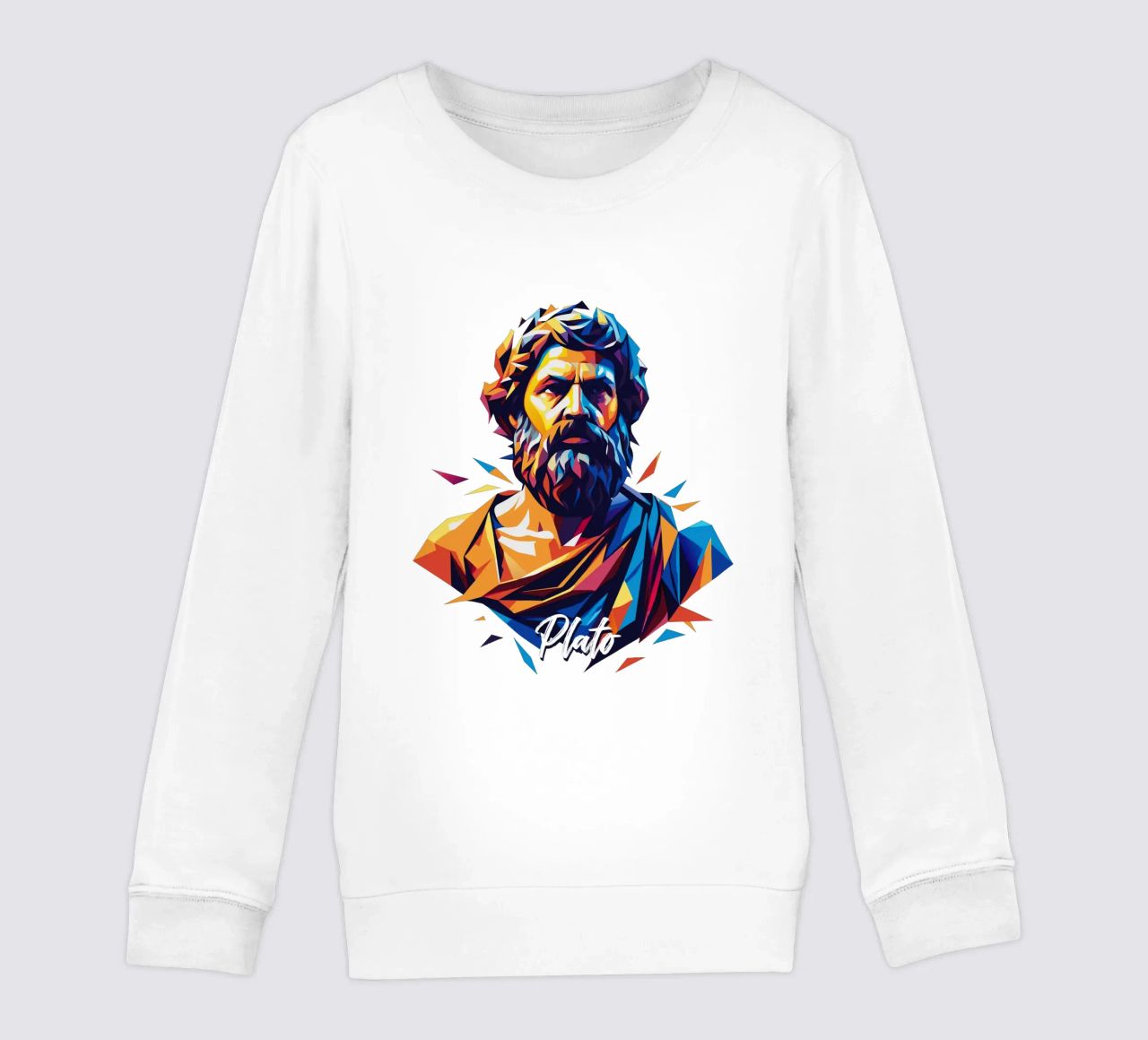 Plato WPAP Pop Art sudadera para niño de vectorartnesia