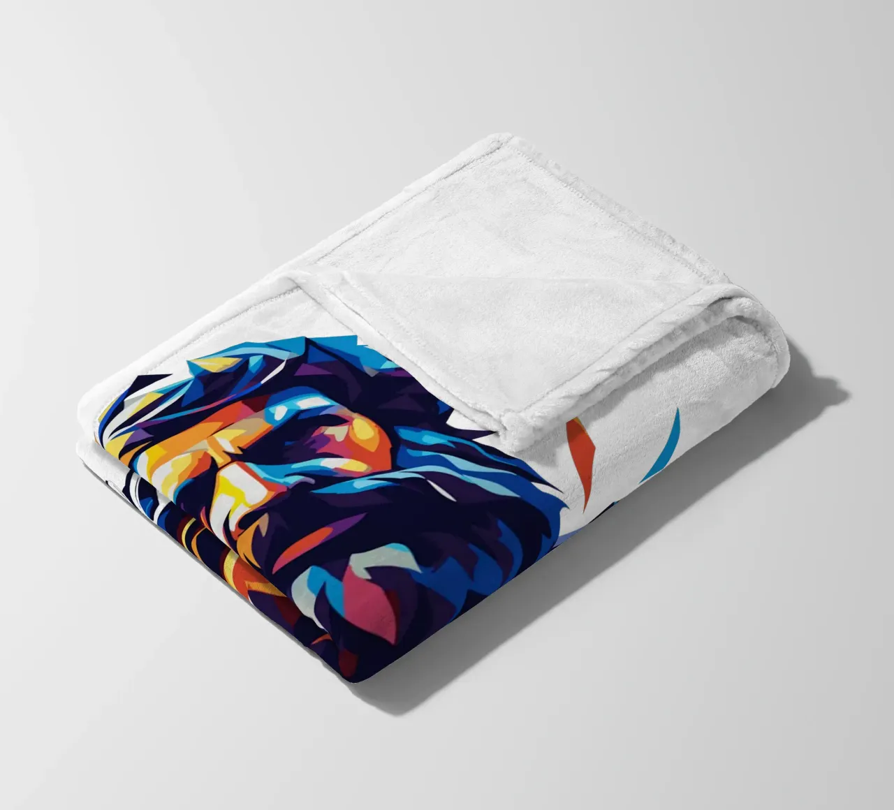 Plato WPAP Pop Art coperta in pile da vectorartnesia