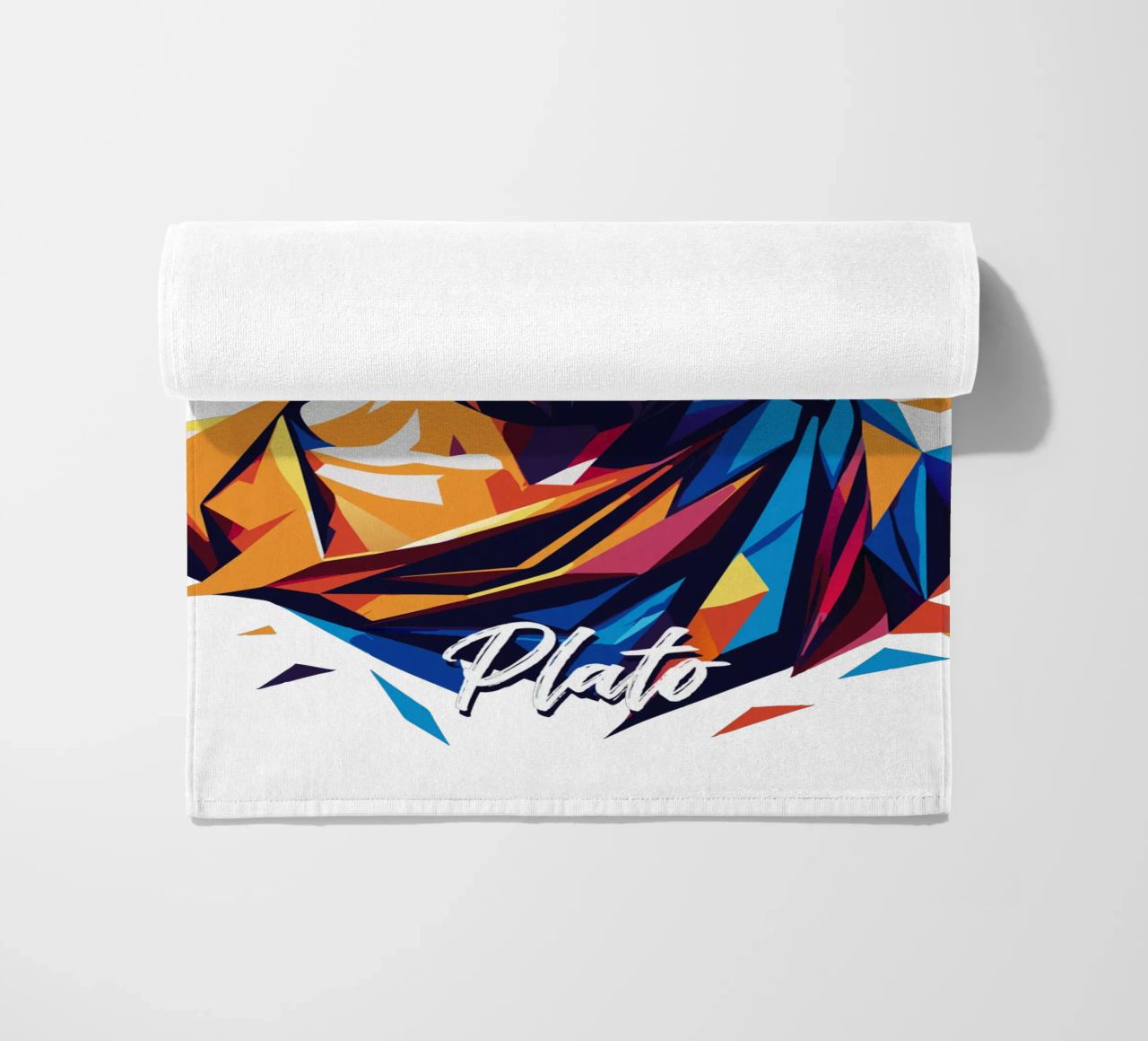Plato WPAP Pop Art toalla de playa de vectorartnesia