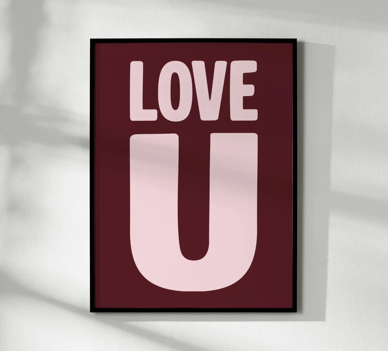 Love U poster da CSK DESIGN