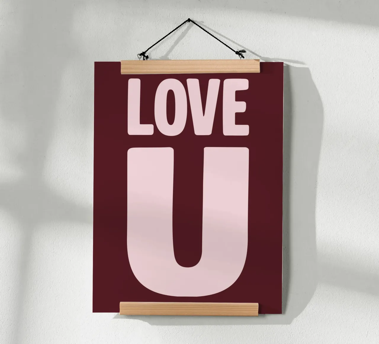 Love U poster da CSK DESIGN