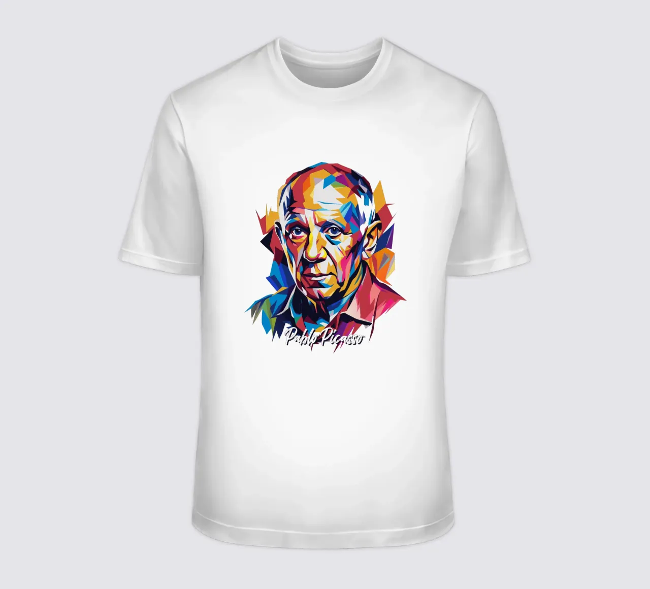 Pablo Picasso In WPAP Pop Art t-shirt da vectorartnesia