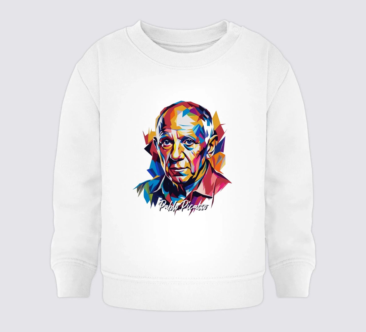 Pablo Picasso In WPAP Pop Art felpa neonato da vectorartnesia