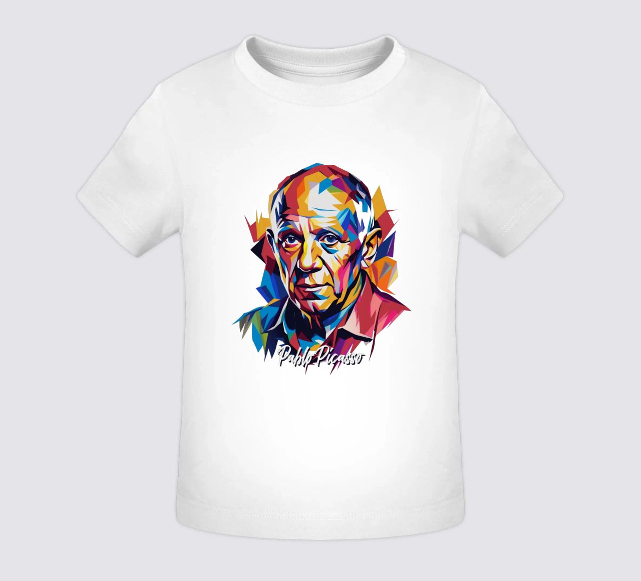 Pablo Picasso In WPAP Pop Art maglietta neonato da vectorartnesia