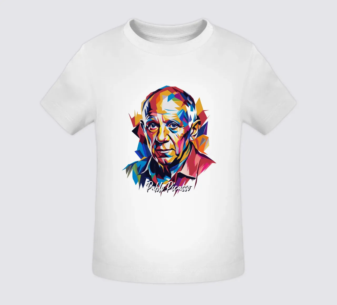 Pablo Picasso In WPAP Pop Art maglietta neonato da vectorartnesia