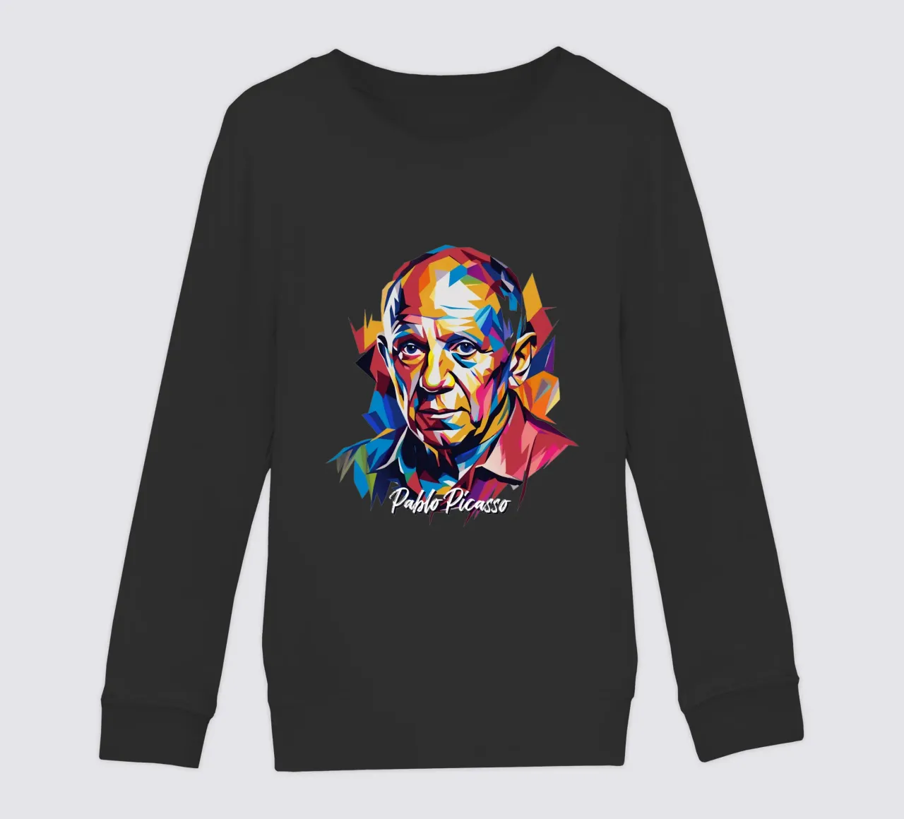 Pablo Picasso In WPAP Pop Art felpa bambino da vectorartnesia
