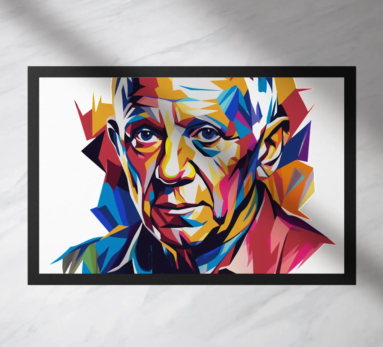 Pablo Picasso In WPAP Pop Art zerbino da vectorartnesia