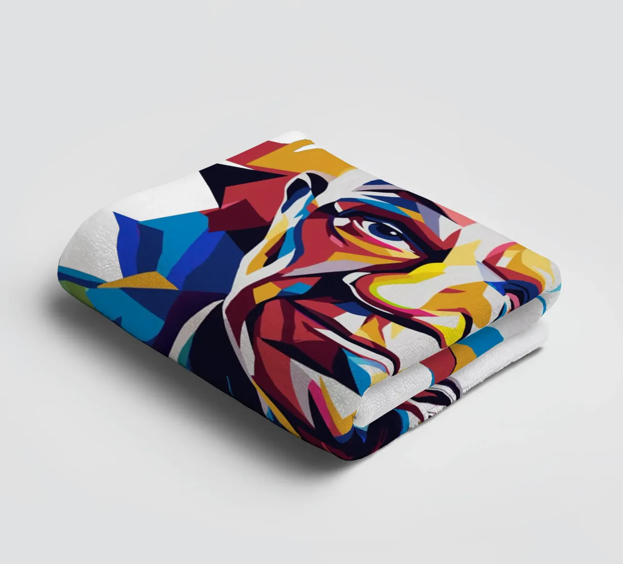 Pablo Picasso In WPAP Pop Art asciugamano da bagno da vectorartnesia