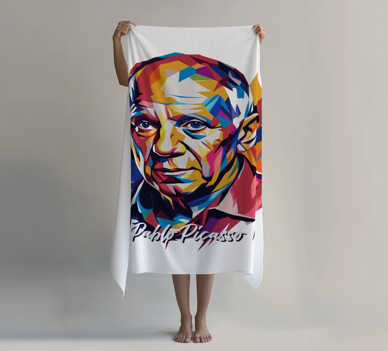 Pablo Picasso In WPAP Pop Art telo mare da vectorartnesia