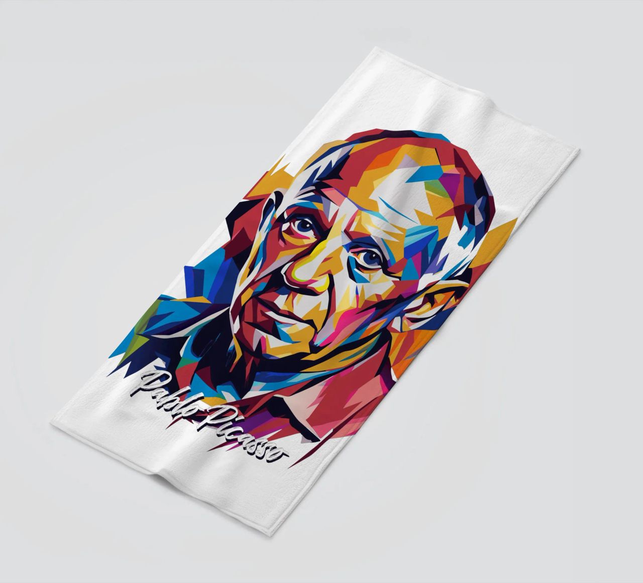 Pablo Picasso In WPAP Pop Art telo mare da vectorartnesia