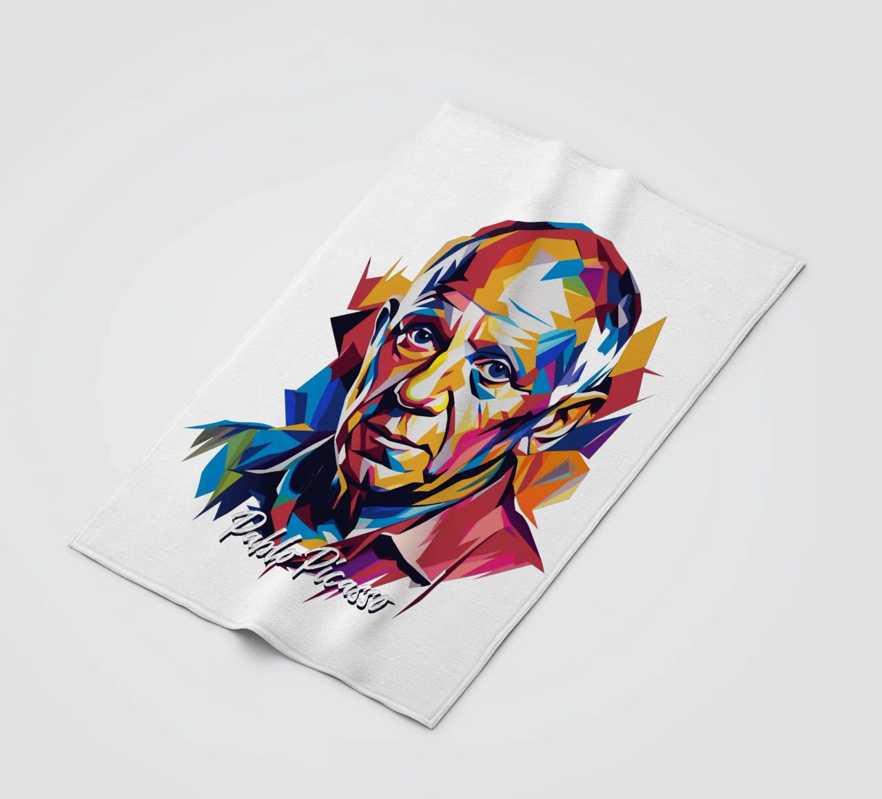 Pablo Picasso In WPAP Pop Art coperta in pile da vectorartnesia