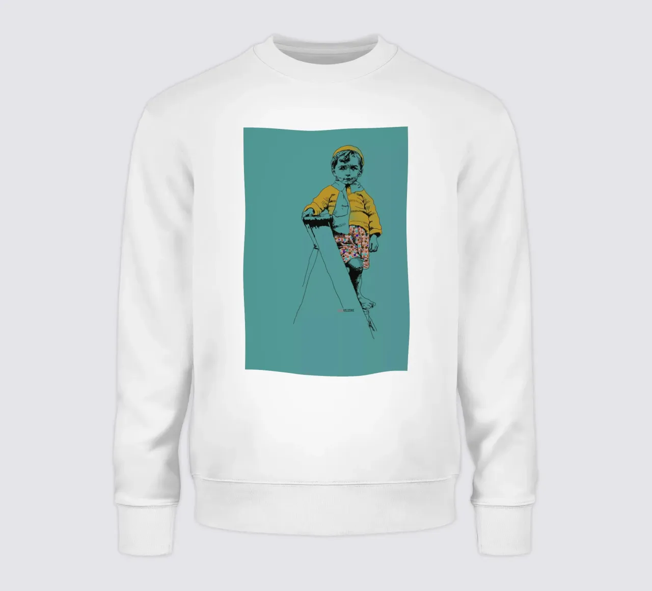 Ladder Boy felpa da La Belette Rose