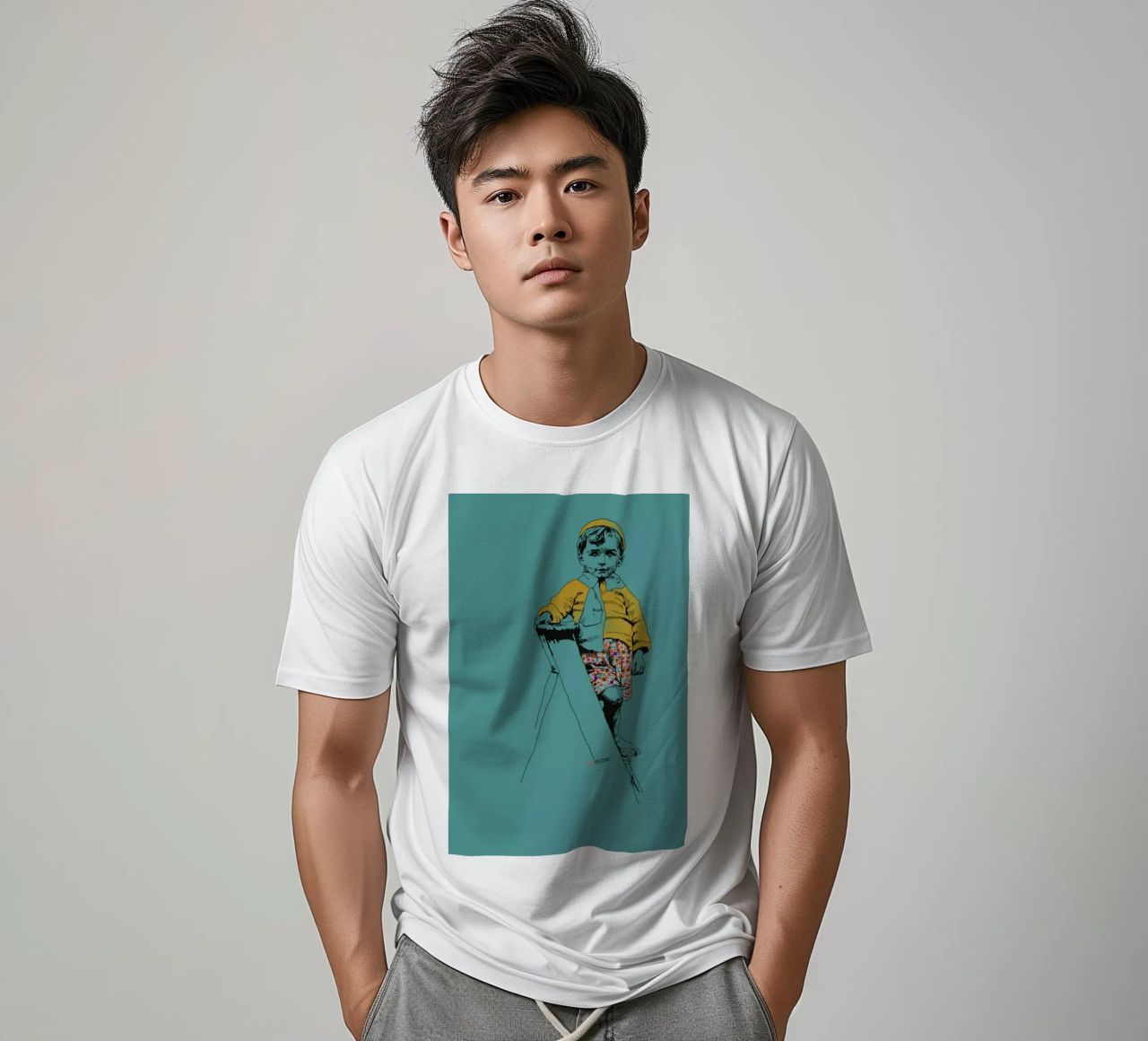 Ladder Boy t-shirt da La Belette Rose