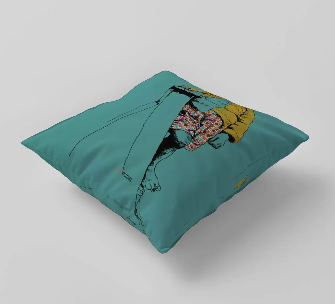 Ladder Boy cuscino da La Belette Rose