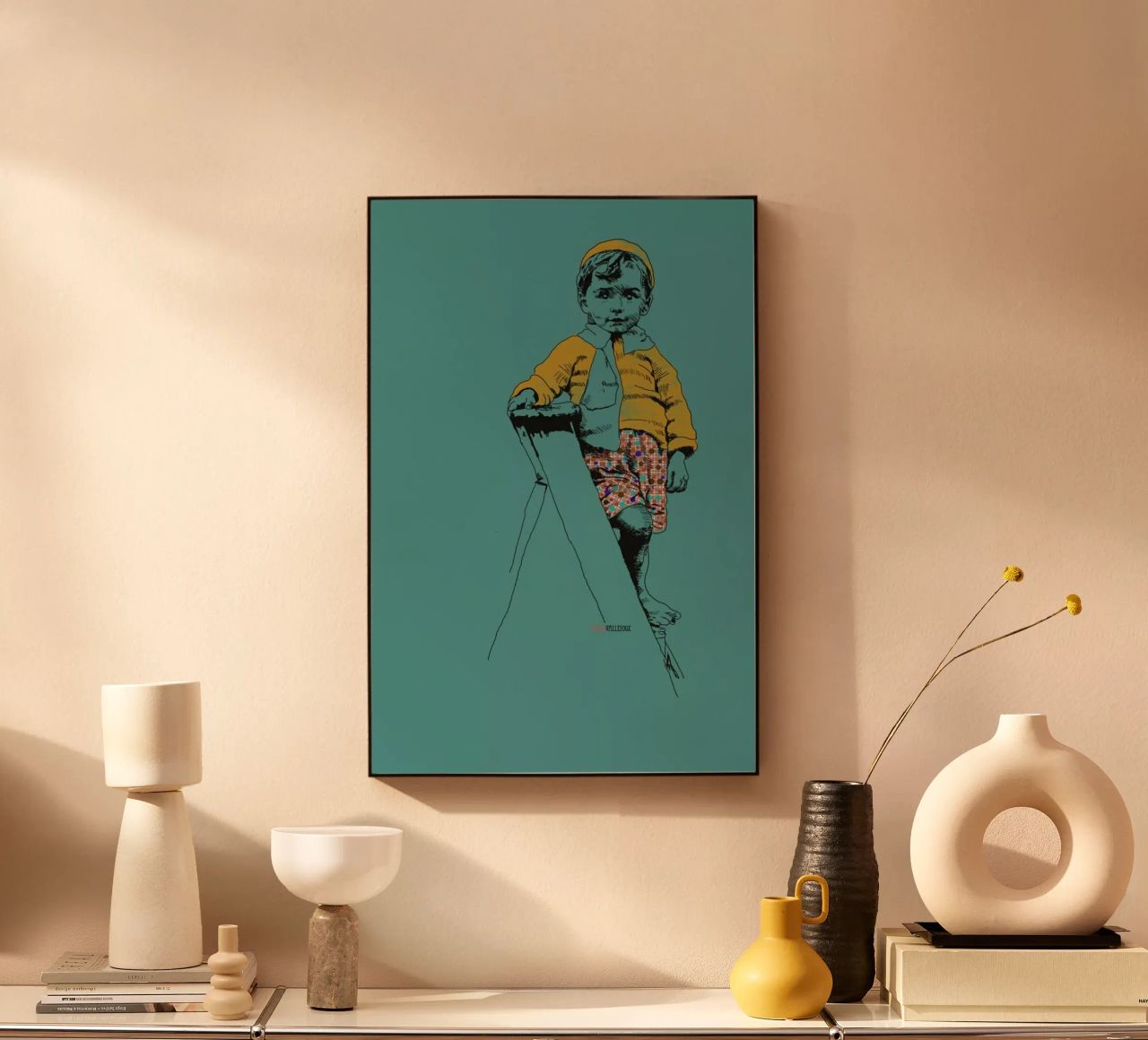 Ladder Boy plexiglass da La Belette Rose