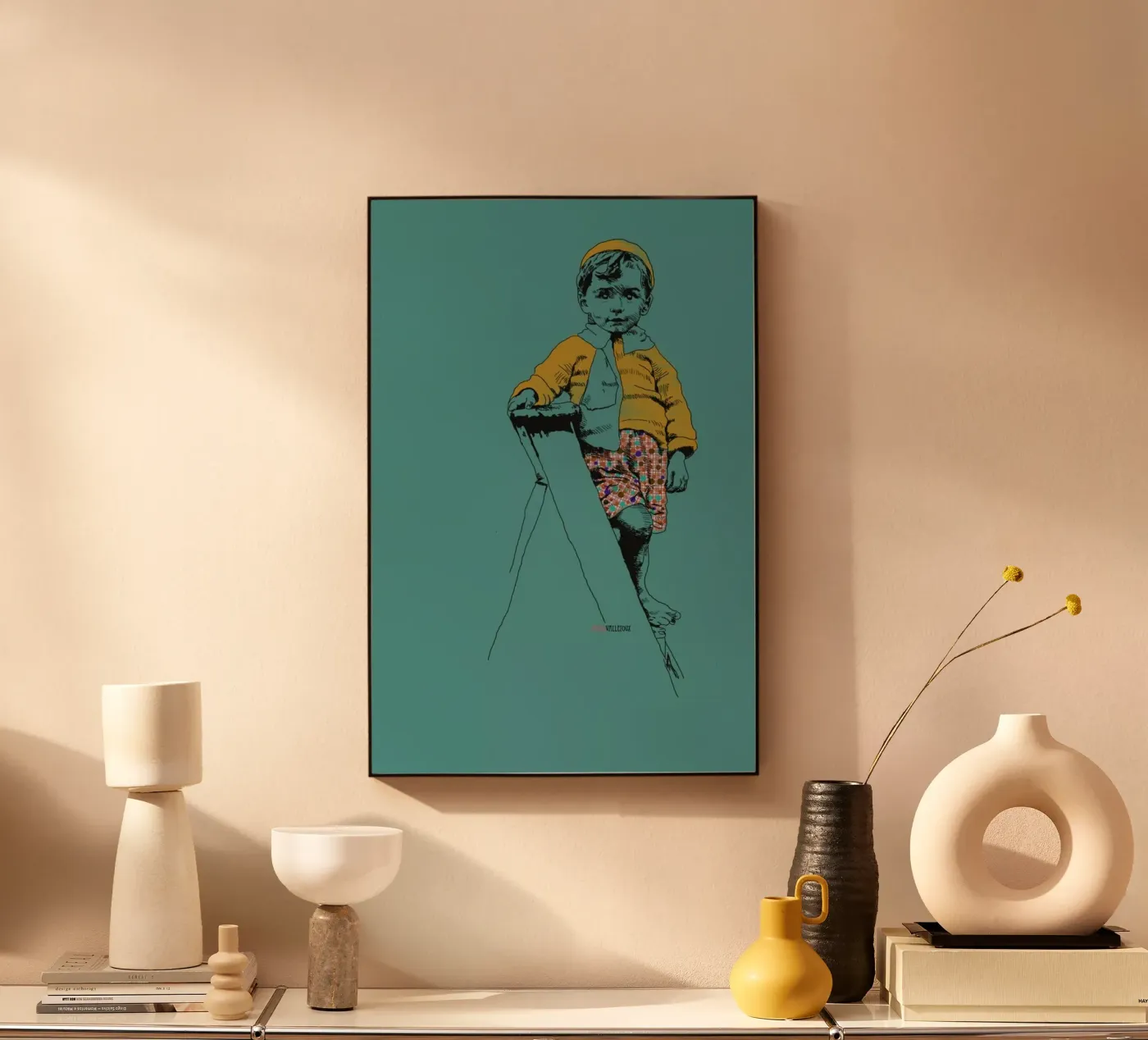 Ladder Boy plexiglass da La Belette Rose