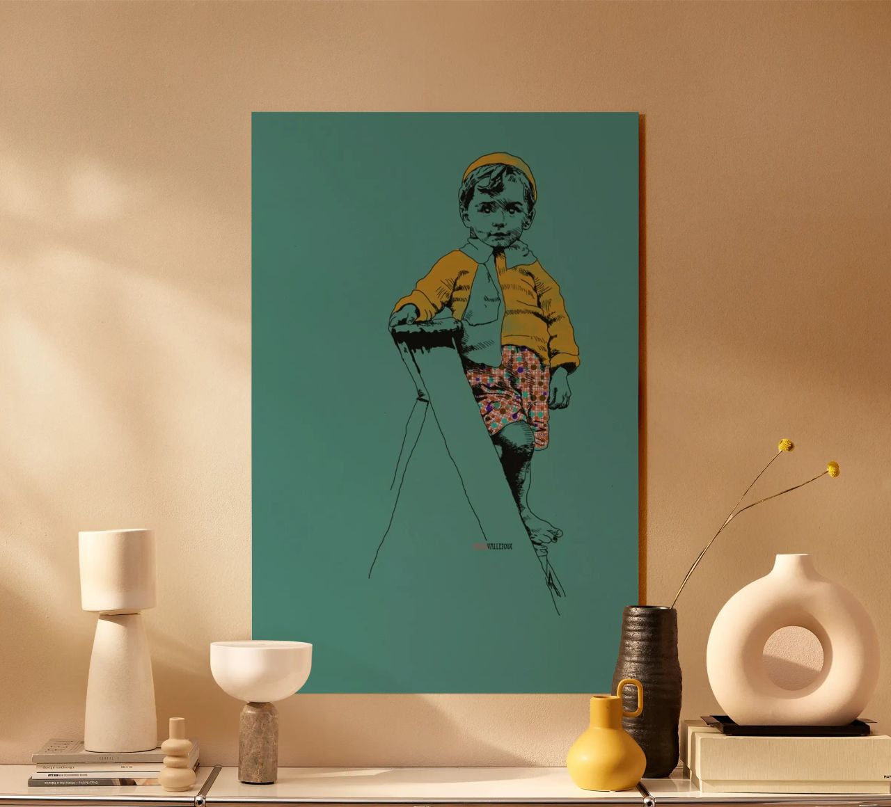 Ladder Boy plexiglass da La Belette Rose