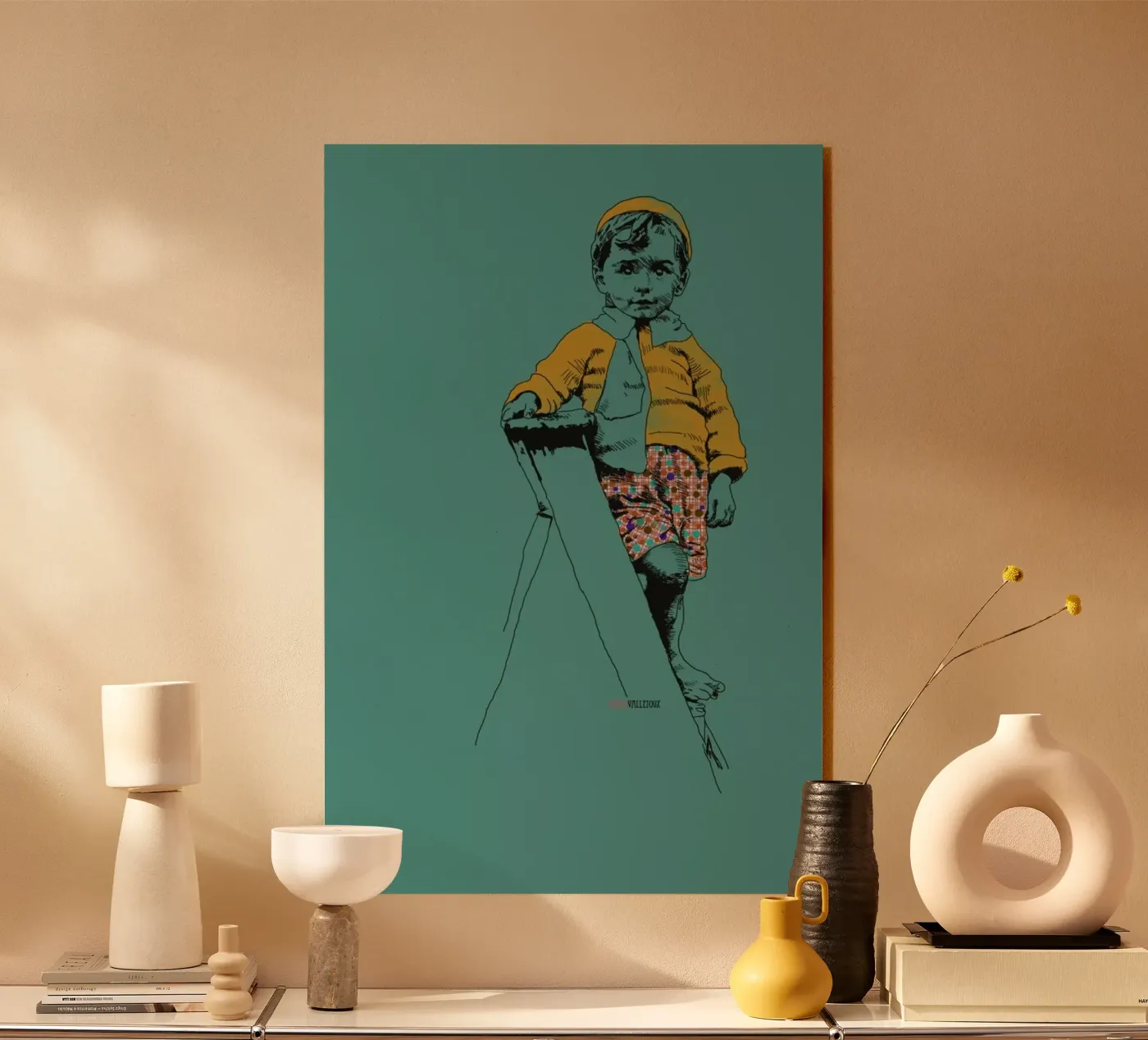 Ladder Boy plexiglass da La Belette Rose