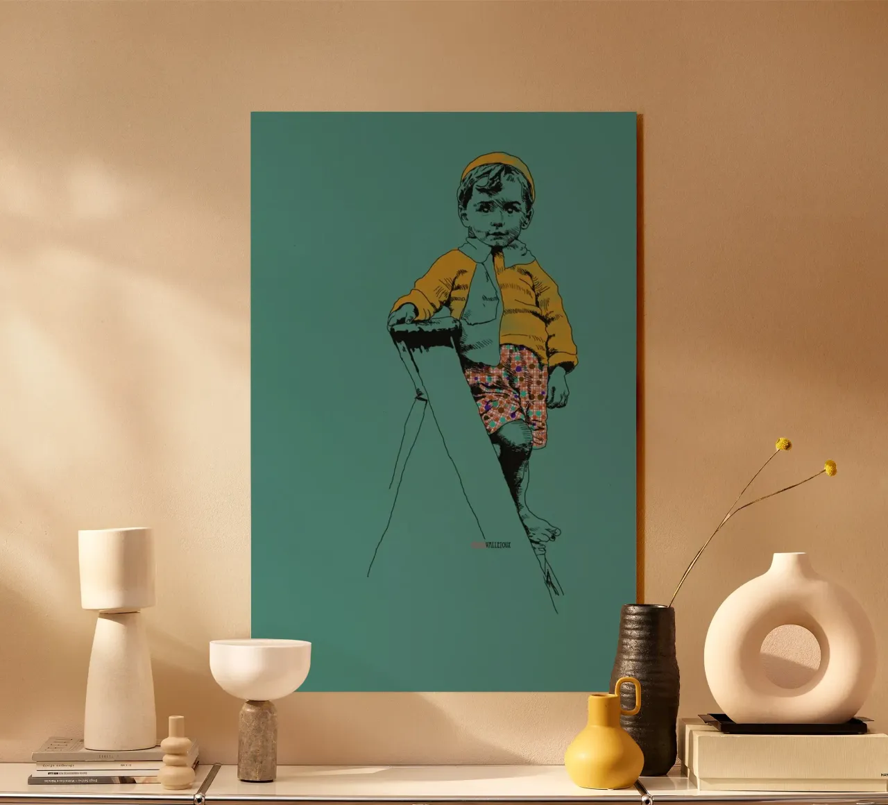 Ladder Boy plexiglass da La Belette Rose