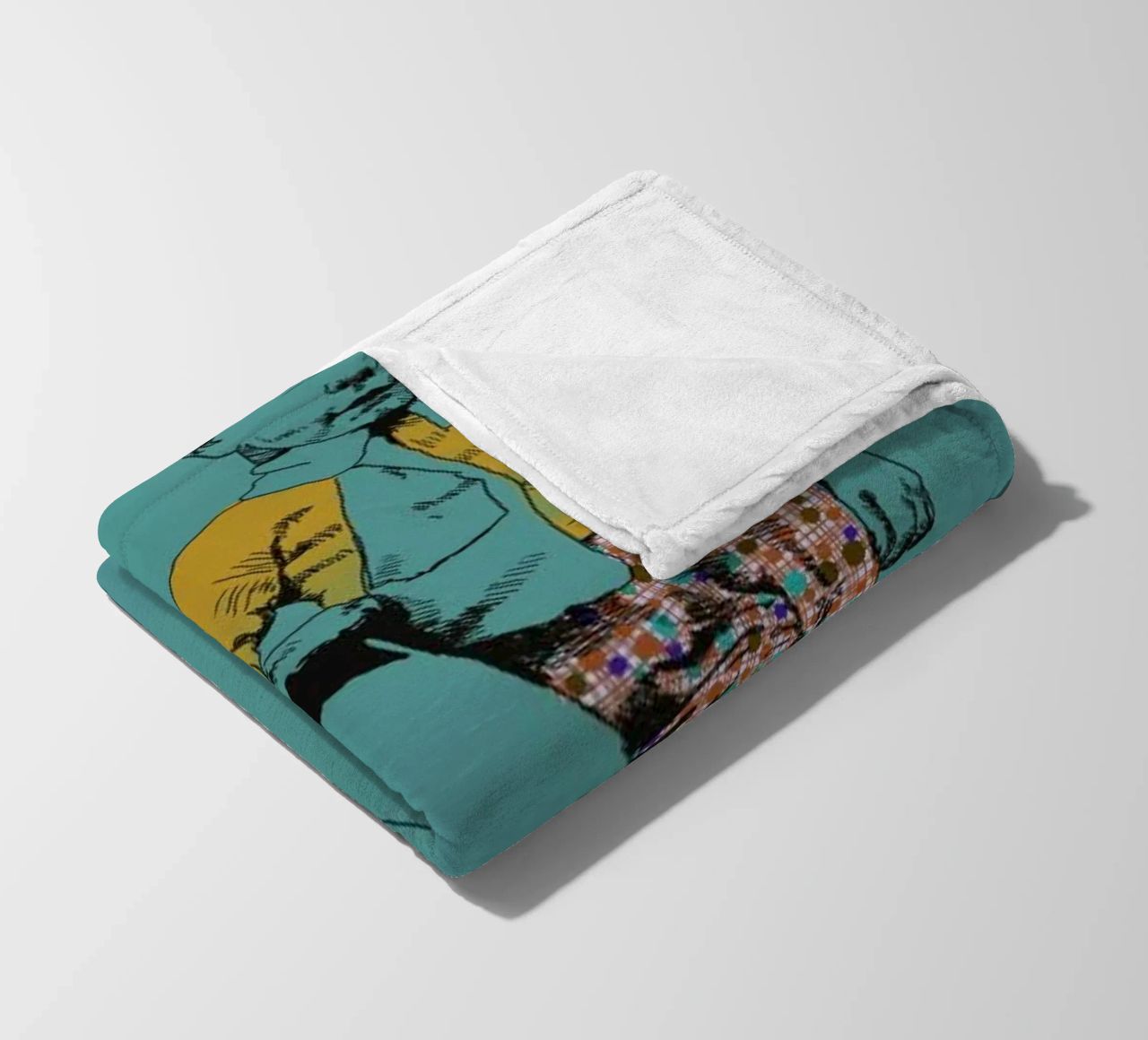Ladder Boy coperta in pile da La Belette Rose