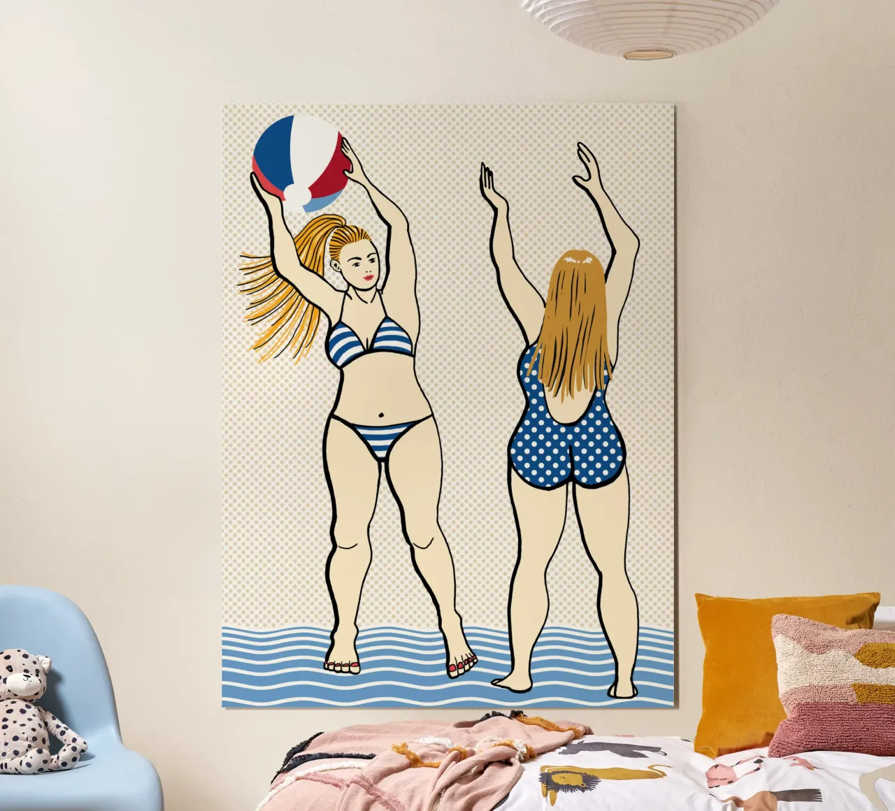 Divertimento in spiaggia poster da meikekohls