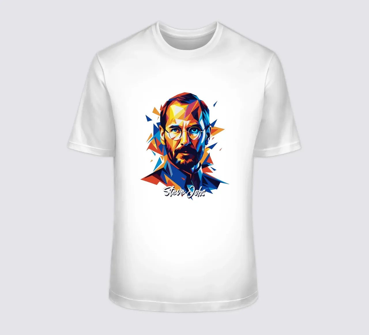 Steve Jobs WPAP Pop Art t-shirt by vectorartnesia