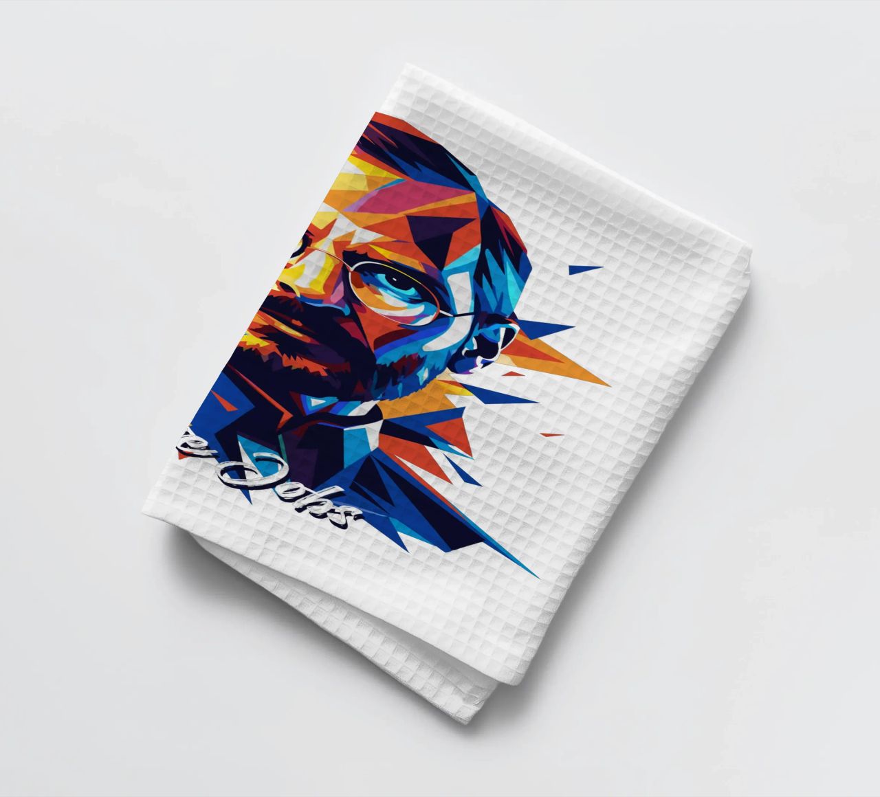Steve Jobs WPAP Pop Art canovaccio da cucina da vectorartnesia