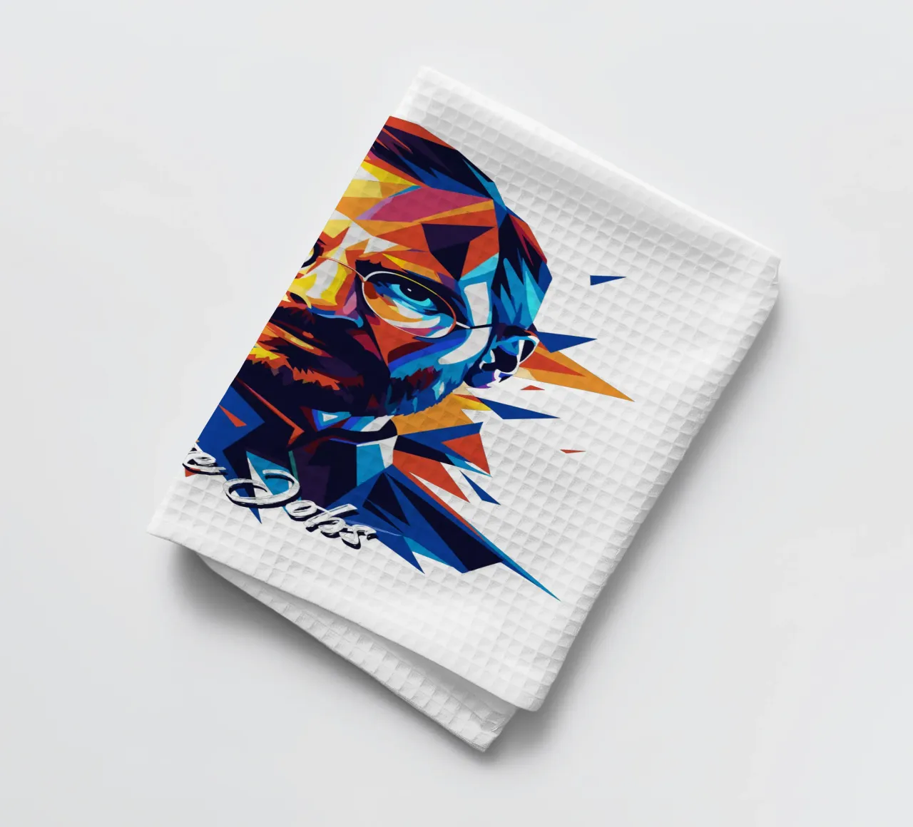Steve Jobs WPAP Pop Art torchon de vectorartnesia