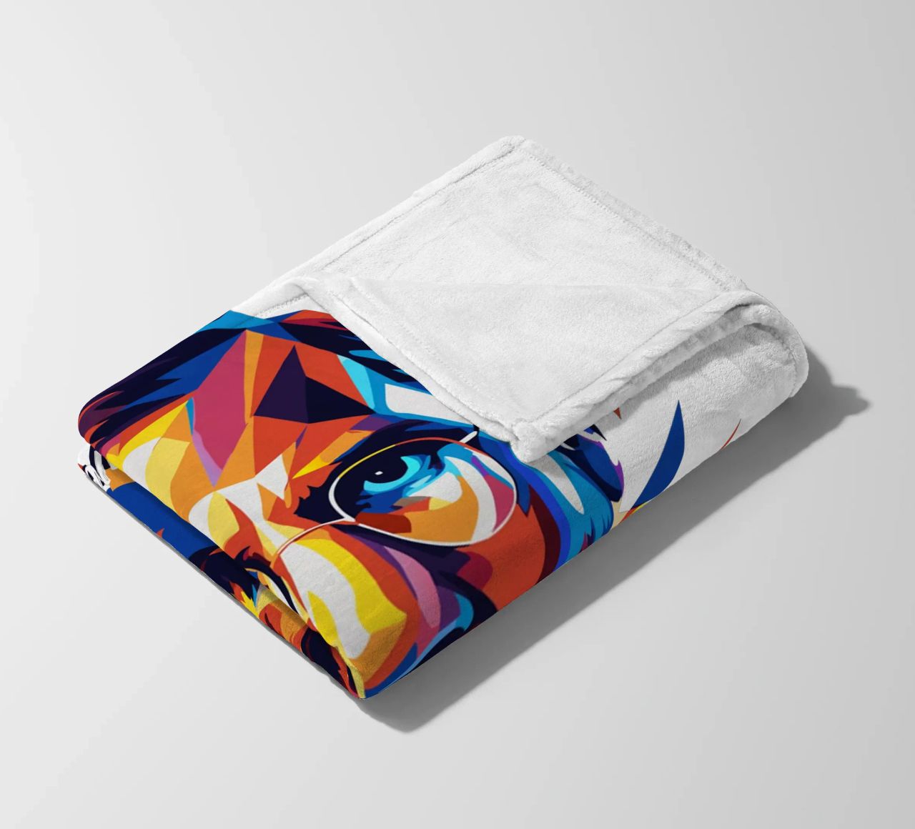 Steve Jobs WPAP Pop Art coperta in pile da vectorartnesia