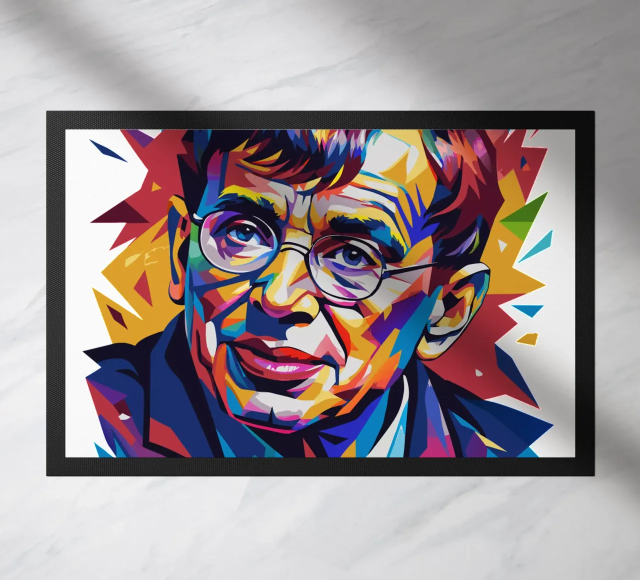 Stephen Hawking in WPAP Pop Art zerbino da vectorartnesia