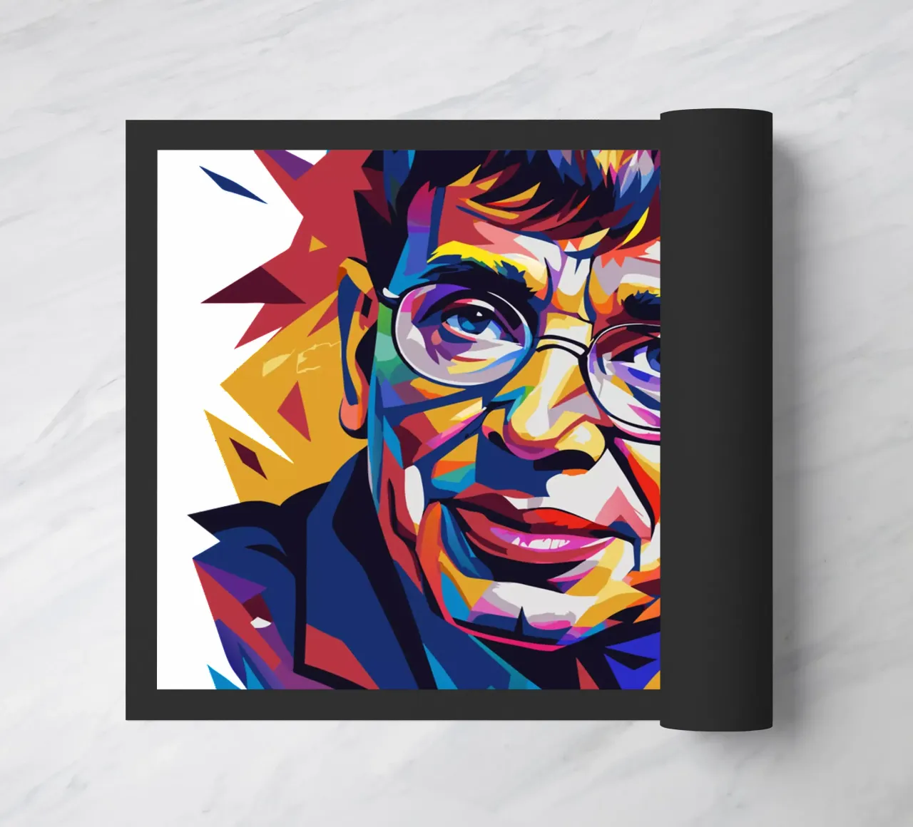Stephen Hawking in WPAP Pop Art zerbino da vectorartnesia