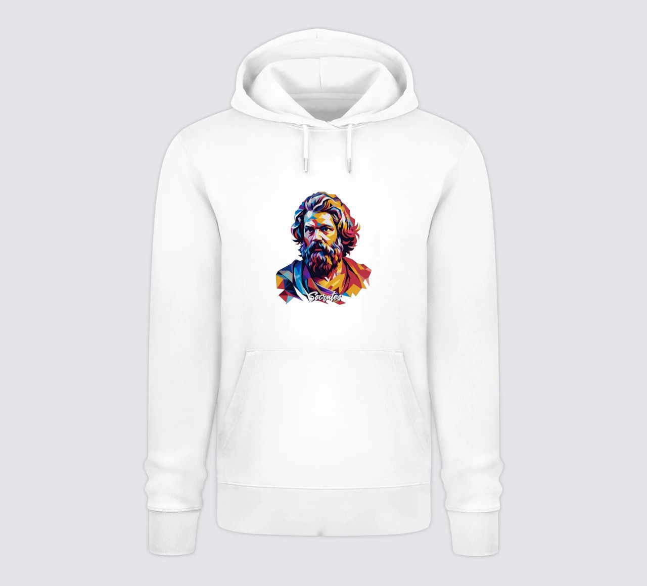 Socrates in WPAP Pop Art sudadera con capucha de vectorartnesia