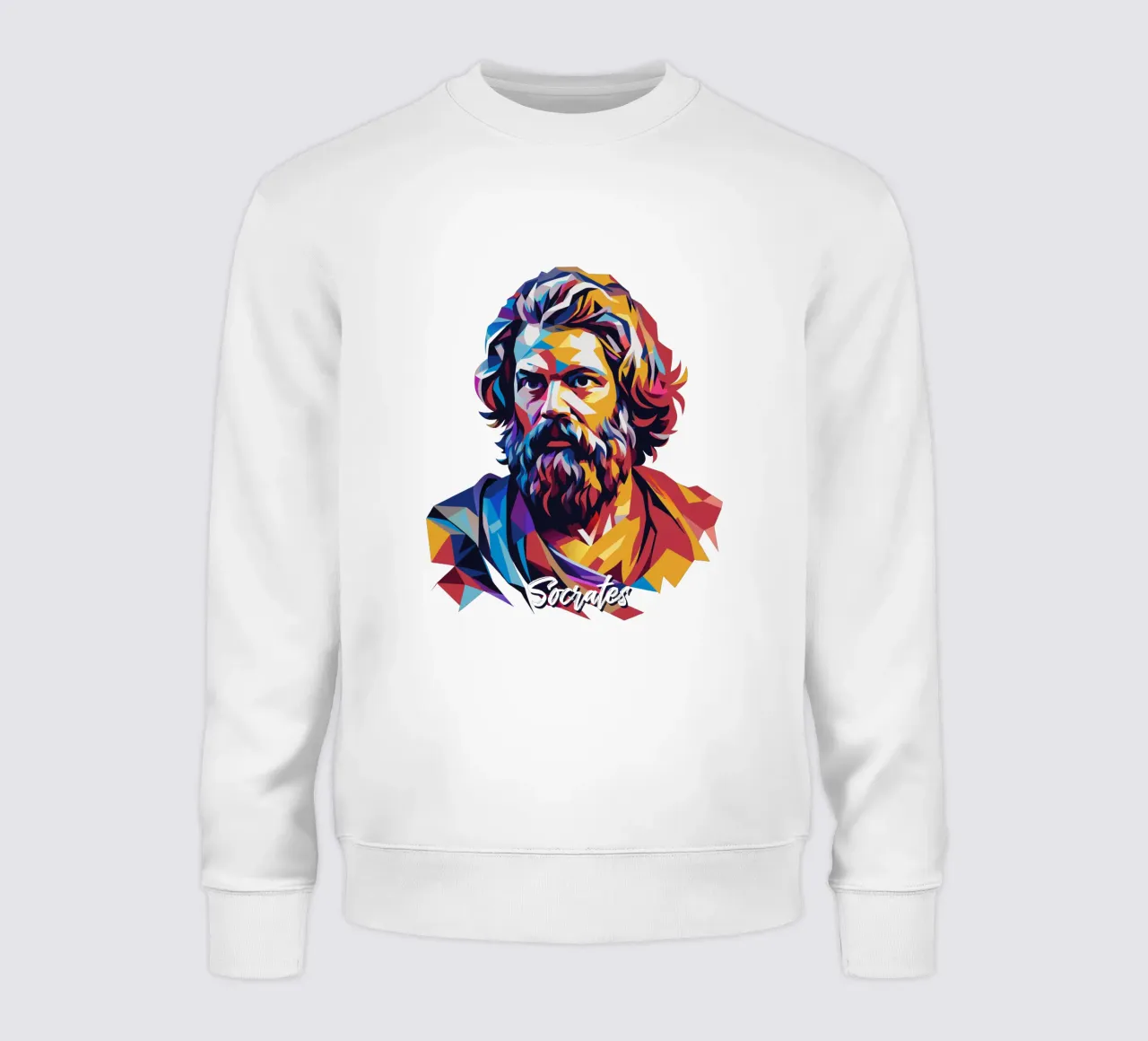 Socrates in WPAP Pop Art felpa da vectorartnesia