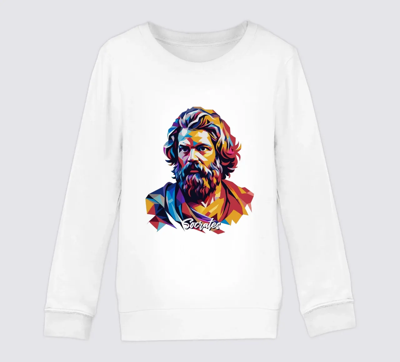 Socrates in WPAP Pop Art felpa bambino da vectorartnesia