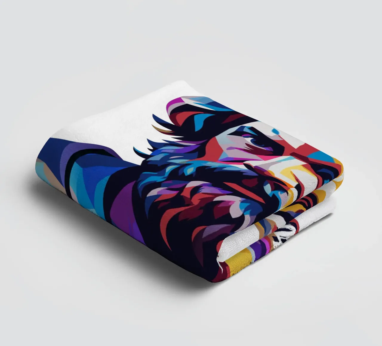 Socrates in WPAP Pop Art asciugamano da bagno da vectorartnesia