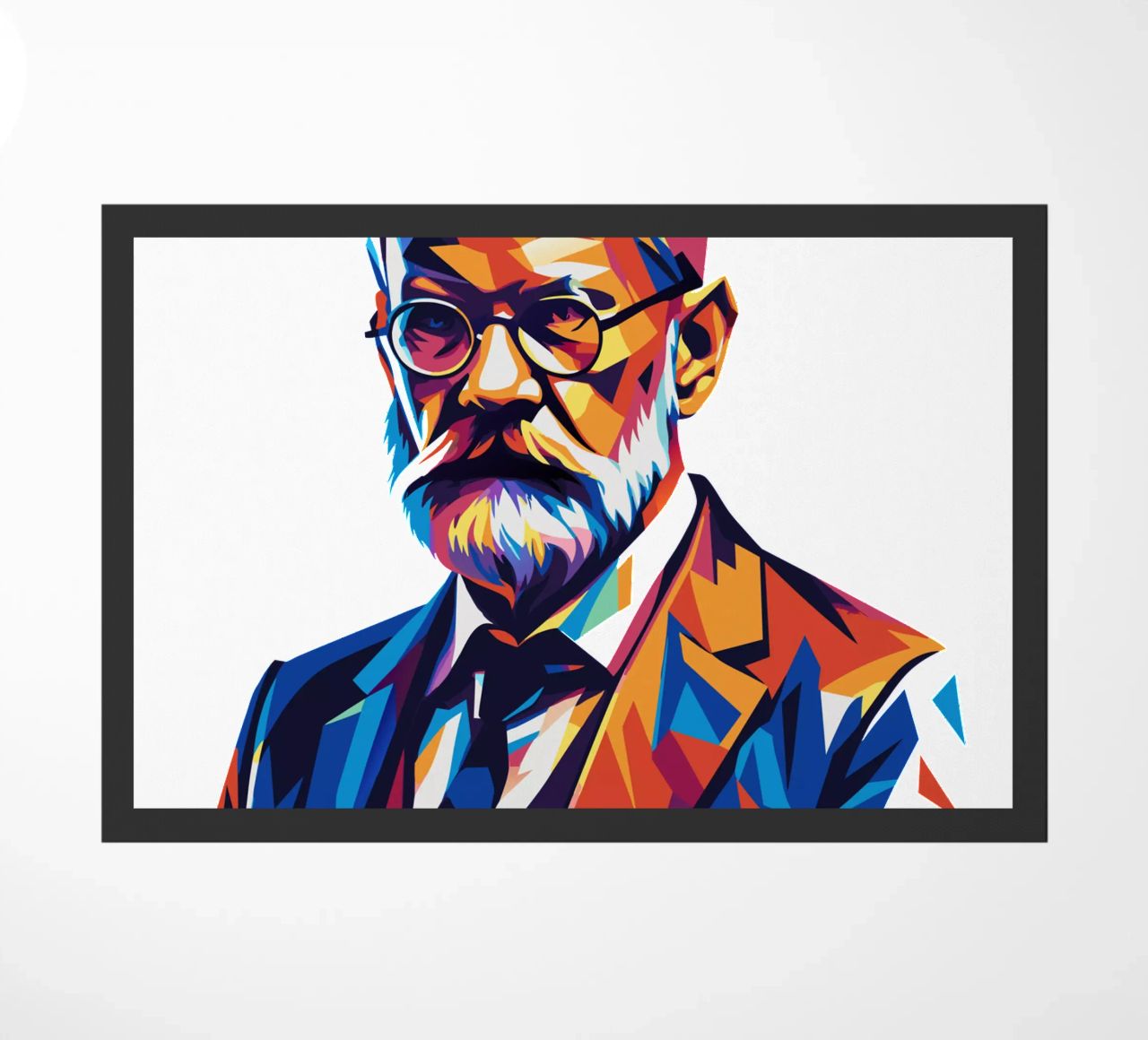 Sigmund Freud WPAP Pop Art zerbino da vectorartnesia