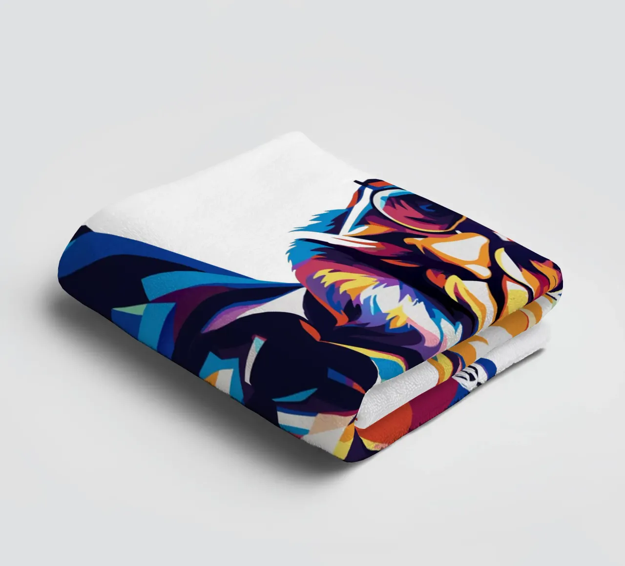 Sigmund Freud WPAP Pop Art asciugamano da bagno da vectorartnesia