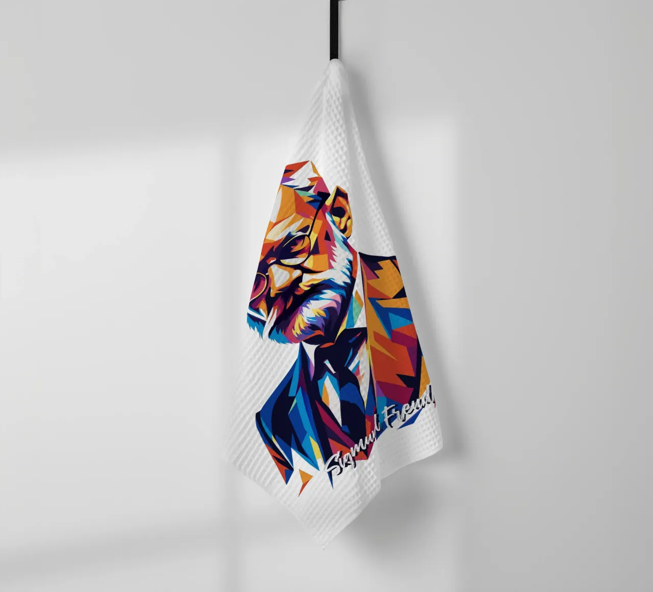 Sigmund Freud WPAP Pop Art canovaccio da cucina da vectorartnesia