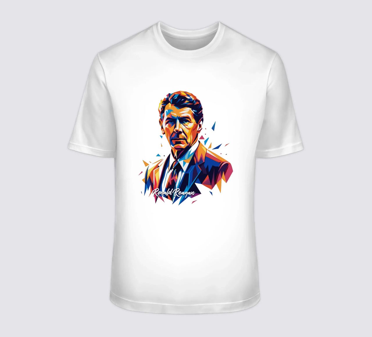 Ronald Reagan WPAP Pop Art t-shirt da vectorartnesia