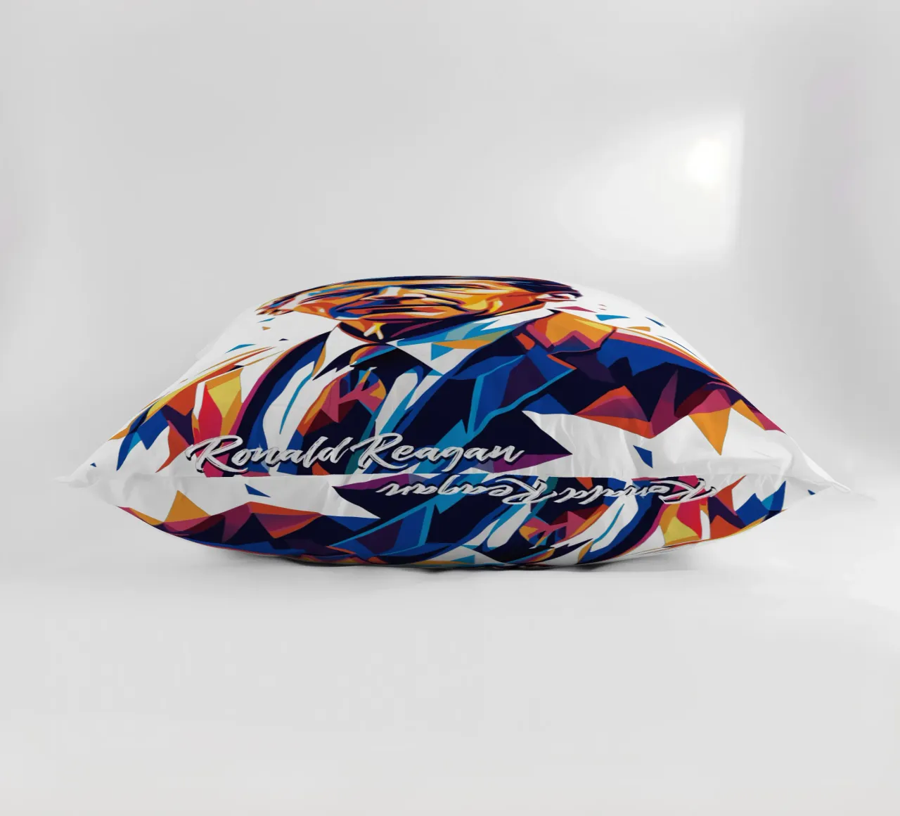 Ronald Reagan WPAP Pop Art cuscino da vectorartnesia