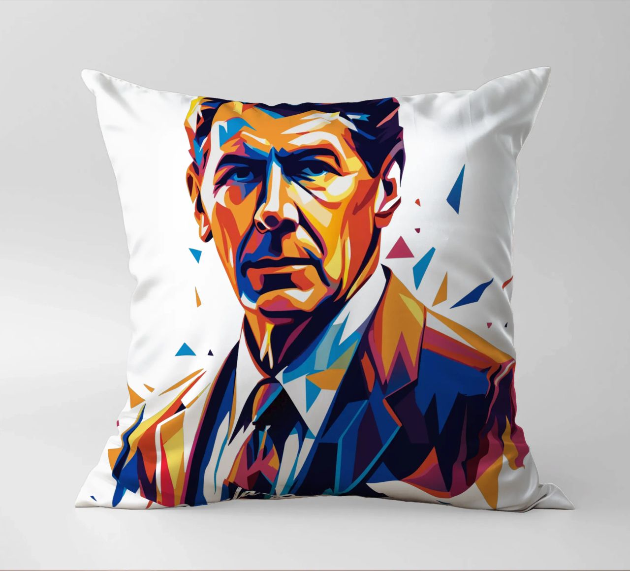 Ronald Reagan WPAP Pop Art cuscino da vectorartnesia