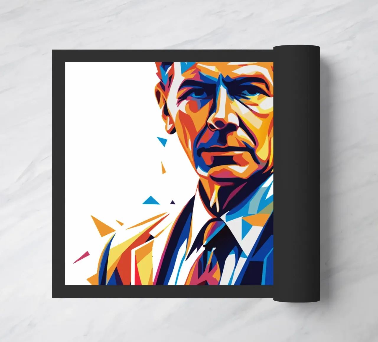 Ronald Reagan WPAP Pop Art zerbino da vectorartnesia