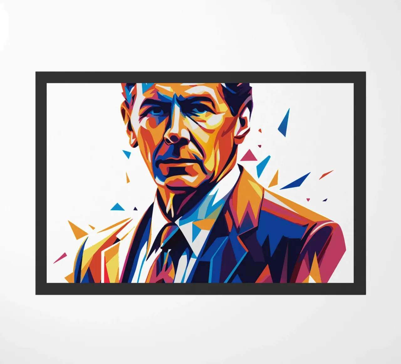 Ronald Reagan WPAP Pop Art felpudo de vectorartnesia