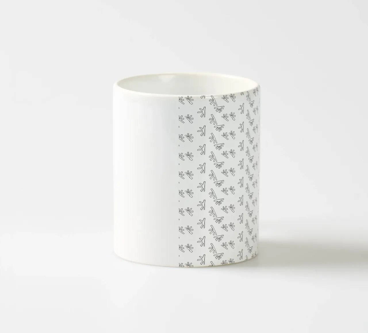 Skandi-Muster tazza in ceramica da Brushmeetspaper