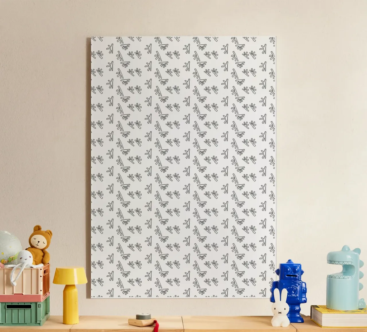 Skandi-Muster plexiglass da Brushmeetspaper