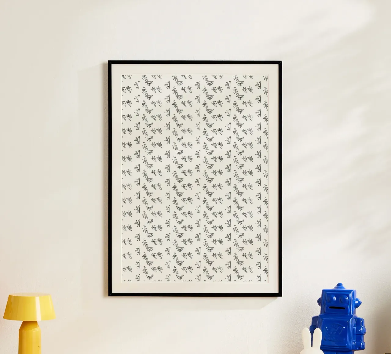 Skandi-Muster carta hahnemühle da Brushmeetspaper