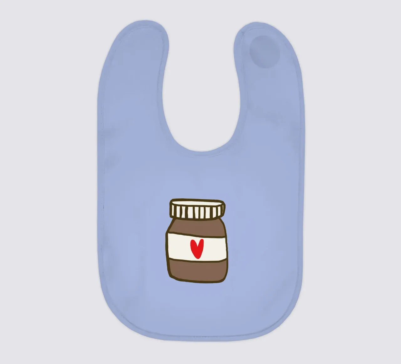 nutella lovers bavaglino da SanniBee.