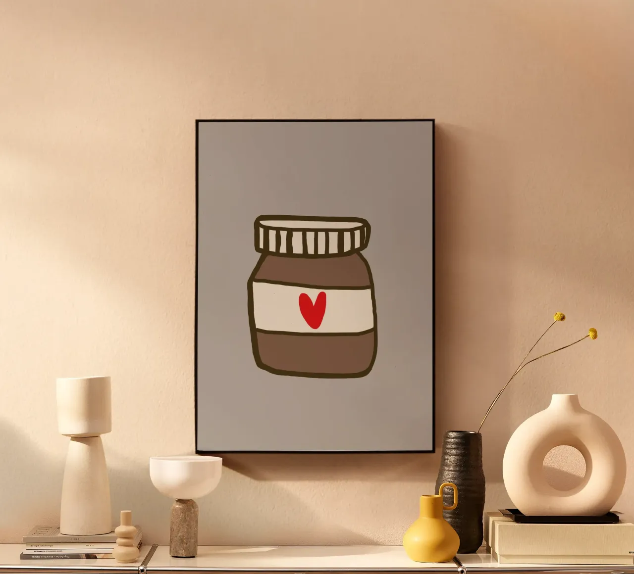 nutella lovers acrylic glass by SanniBee.