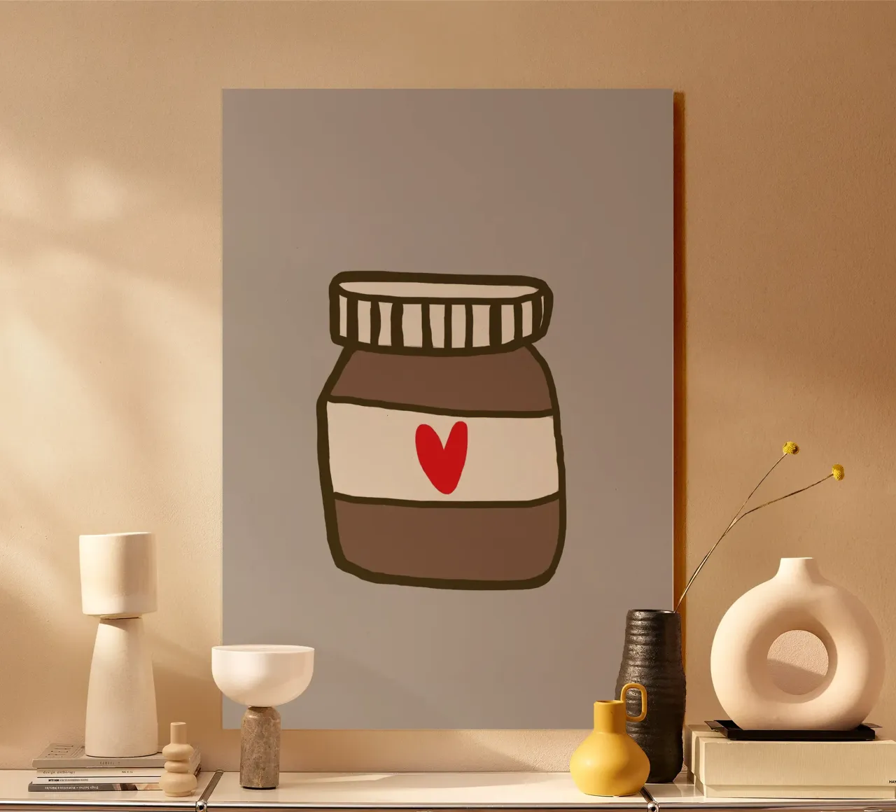 nutella lovers acrylic glass by SanniBee.