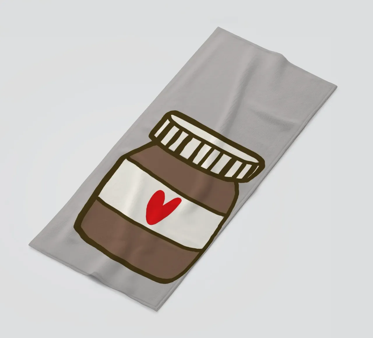 nutella lovers telo mare da SanniBee.